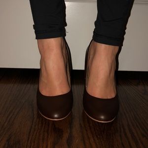 Brown heels